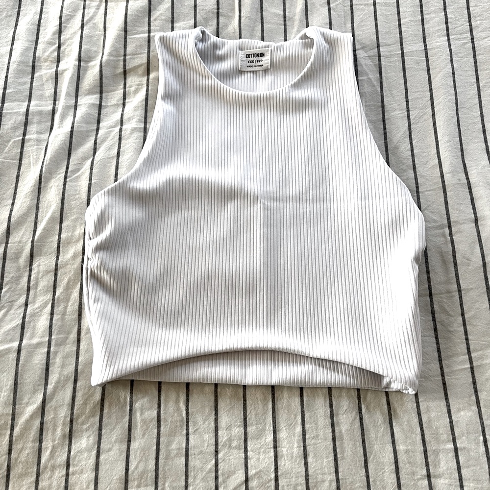 Cropped Basic Tank